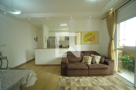 Sala  de apartamento à venda com 2 quartos, 57m² em Vila Joao Basso, São Bernardo do Campo