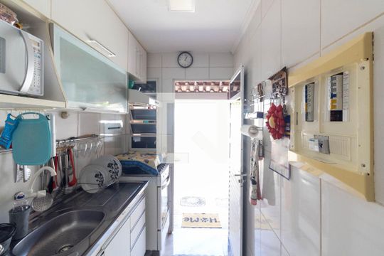 Cozinha e Área de Serviço de casa de condomínio à venda com 2 quartos, 62m² em Campo Grande, Rio de Janeiro