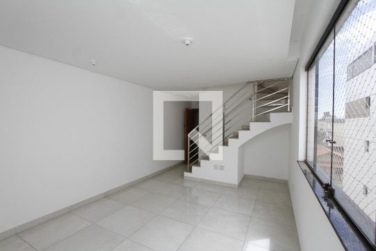 Sala de apartamento à venda com 3 quartos, 130m² em Monsenhor Messias, Belo Horizonte