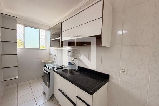 Cozinha de apartamento à venda com 2 quartos, 51m² em Recanto Quarto Centenario, Jundiaí