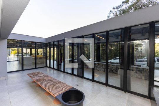Área comum - Área Gourmet 1 de apartamento para alugar com 1 quarto, 42m² em Vale do Sereno, Nova Lima