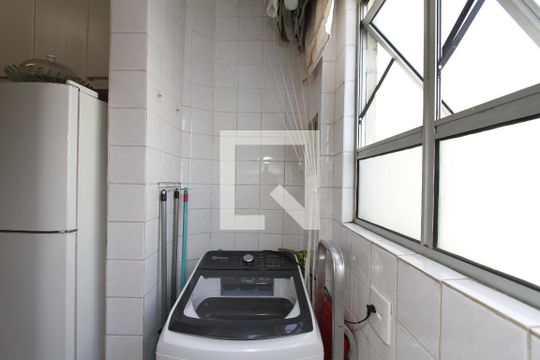 Área de Serviço de apartamento para alugar com 2 quartos, 52m² em Nova Granada, Belo Horizonte