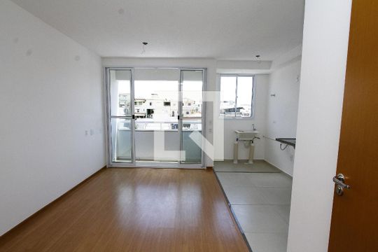 Sala de apartamento à venda com 2 quartos, 52m² em Caiçaras, Belo Horizonte