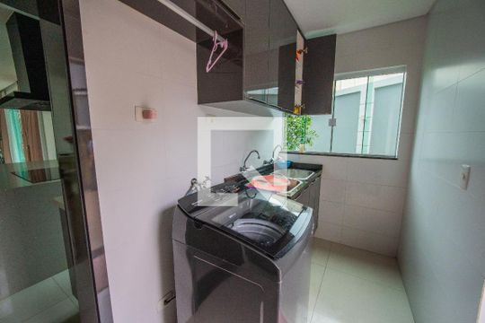 Área de Serviço de casa de condomínio à venda com 2 quartos, 300m² em Umbará, Curitiba