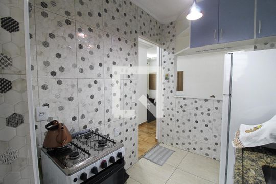 Cozinha de apartamento à venda com 2 quartos, 48m² em Jardim Jussara, São Paulo