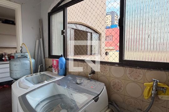 Área de serviço de apartamento à venda com 2 quartos, 88m² em Barcelona, São Caetano do Sul