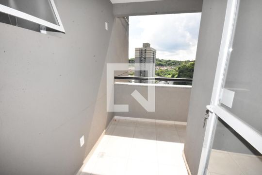 Varanda da Sala de apartamento à venda com 2 quartos, 57m² em Horto Florestal, Jundiaí