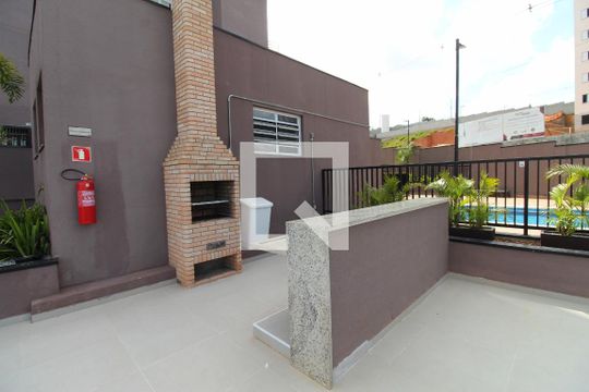 Área comum - Churrasqueira de apartamento para alugar com 2 quartos, 60m² em Jardim das Paineiras Ii, São José dos Campos