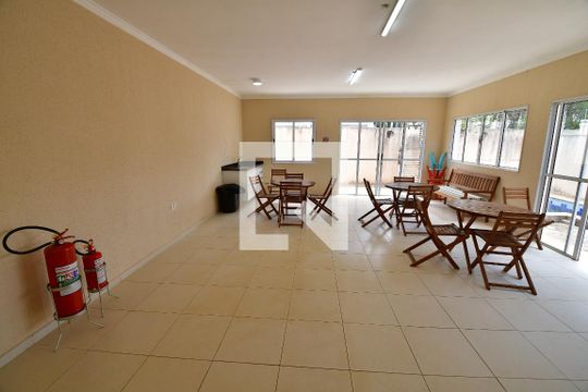 Área comum - Salão de festas de casa de condomínio à venda com 2 quartos, 65m² em Parque Taquaral, Campinas