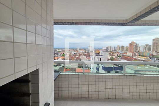 Varanda de apartamento para alugar com 2 quartos, 72m² em Vila Assuncao, Praia Grande