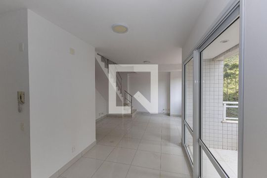 Sala 2 de apartamento à venda com 2 quartos, 74m² em Jardim da Torre, Nova Lima