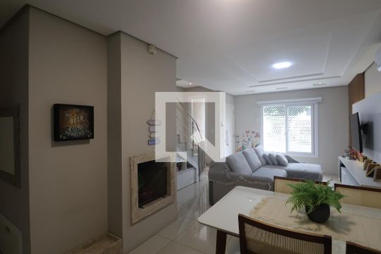 Sala de casa para alugar com 3 quartos, 80m² em Nossa Senhora das Gracas, Canoas