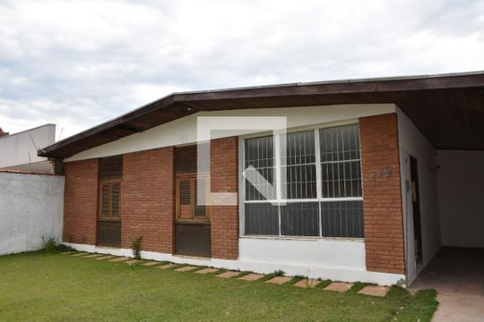 fachada da casa de casa para alugar com 3 quartos, 194m² em Vila Maria Luiza, Jundiaí