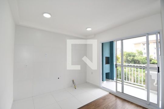 Sala/Cozinha de apartamento para alugar com 2 quartos, 46m² em Jardim Amélia, Pinhais