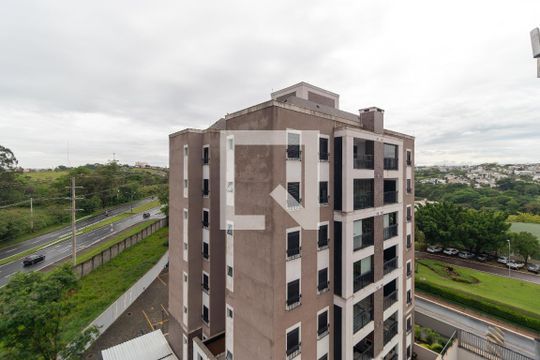 Vista da Sacada com churrasqueira de apartamento para alugar com 2 quartos, 66m² em Swiss Park, Campinas