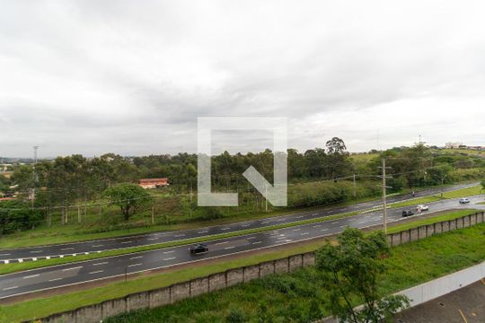 Vista da Sacada com churrasqueira de apartamento para alugar com 2 quartos, 66m² em Swiss Park, Campinas