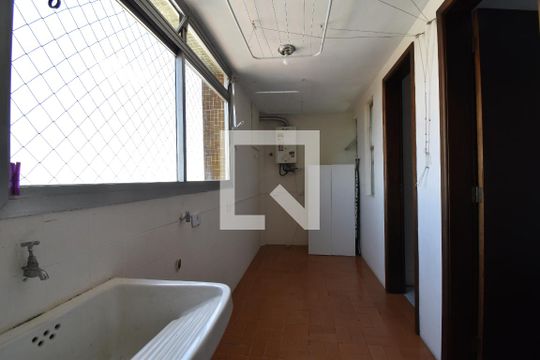 Área de Serviço de apartamento à venda com 3 quartos, 110m² em Batel, Curitiba