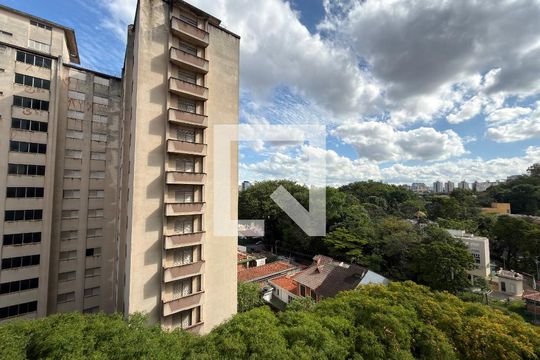 Sala Sacada Vista  de apartamento à venda com 2 quartos, 58m² em Jardim do Mar, São Bernardo do Campo