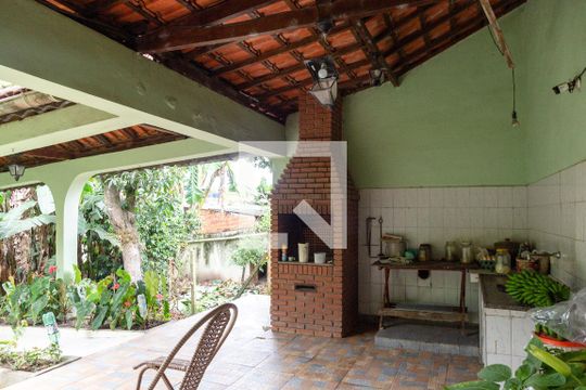 Área gourmet de casa para alugar com 3 quartos, 80m² em Parque Primavera, Guarulhos