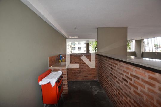Área comum - Churrasqueira de apartamento para alugar com 1 quarto, 45m² em Madureira, Rio de Janeiro