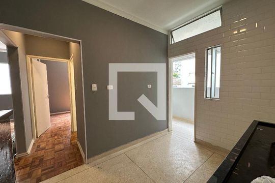 Cozinha  de apartamento para alugar com 1 quarto, 87m² em Centro, São Vicente