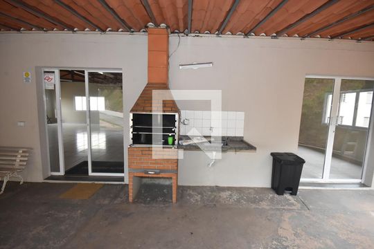 Área comum - Churrasqueira de apartamento para alugar com 2 quartos, 54m² em Jardim Guanabara, Jundiaí