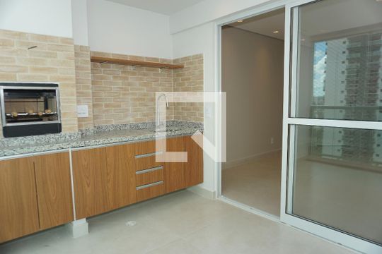 Varanda gourmet de apartamento para alugar com 4 quartos, 132m² em Jardim Branca Flor, Embu das Artes