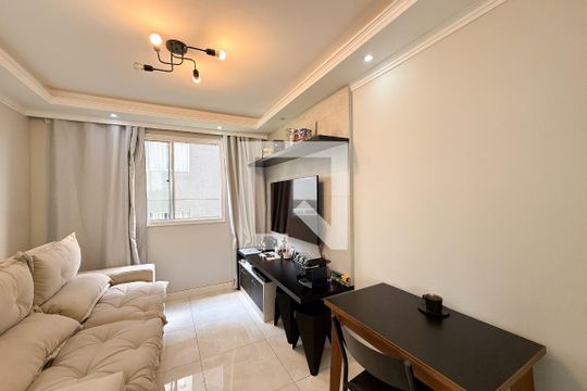 Sala de apartamento para alugar com 2 quartos, 39m² em Jardim Ipanema(zona Oeste), São Paulo