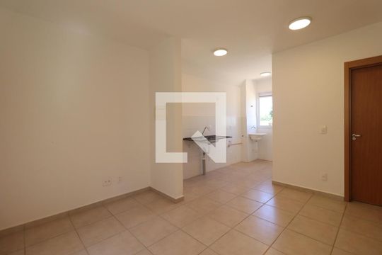 Sala de apartamento para alugar com 2 quartos, 43m² em Via Norte, Ribeirão Preto