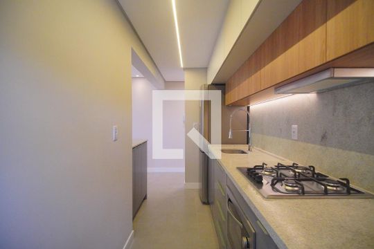 Cozinha de apartamento à venda com 2 quartos, 77m² em Scharlau, São Leopoldo