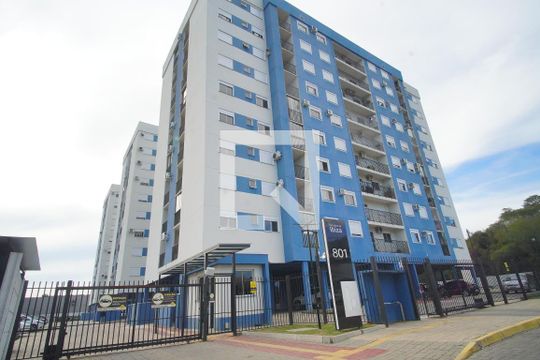 Fachada de apartamento à venda com 2 quartos, 56m² em Operário, Novo Hamburgo