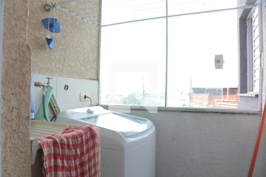 Área de Serviço de casa de condomínio à venda com 2 quartos, 42m² em Jardim Lideranca, São Paulo