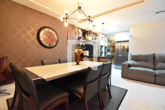 Sala de Jantar de casa de condomínio à venda com 3 quartos, 89m² em Xaxim, Curitiba