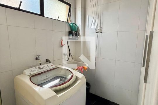 Área de Serviço de apartamento à venda com 3 quartos, 85m² em Serra, Belo Horizonte