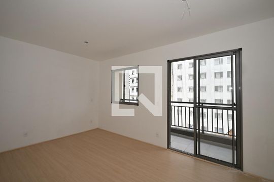 Sala/Quarto de apartamento para alugar com 1 quarto, 37m² em Morumbi, São Paulo