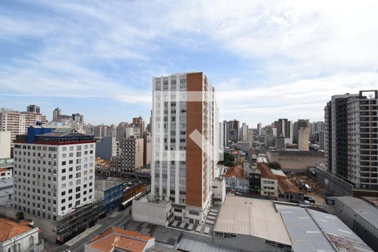 Vista do Prédio de apartamento à venda com 1 quarto, 22m² em Centro, Curitiba