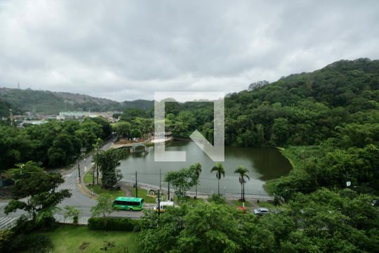 Vista da Varanda de apartamento para alugar com 3 quartos, 62m² em Morro Nova Cintra, Santos