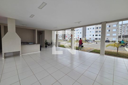 Área comum - Churrasqueira de apartamento para alugar com 2 quartos, 62m² em Vila Sao Jorge, Praia Grande