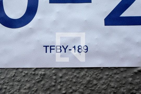 Placa instalada em 24/10 com código TFBY-189 de casa à venda com 3 quartos, 41m² em Residencial Cosmos, Campinas