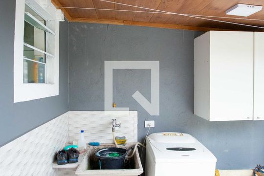 Área de Serviço de casa para alugar com 1 quarto, 50m² em Taboão, Diadema