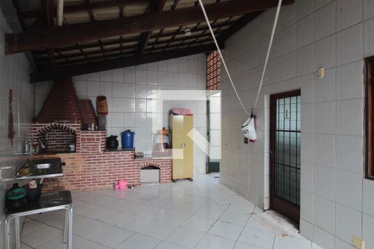 Área Gourmet de casa à venda com 3 quartos, 135m² em São João Batista, Belo Horizonte