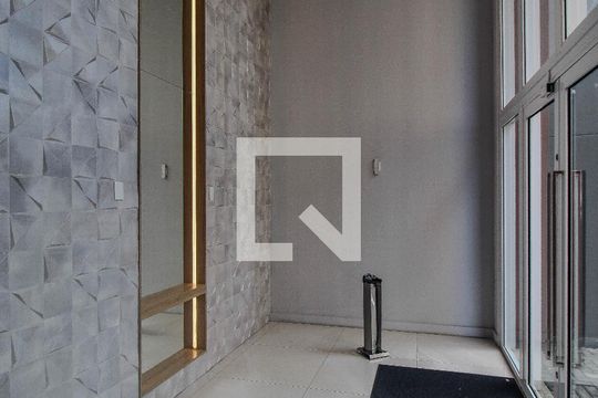 Hall de entrada de kitnet/studio para alugar com 1 quarto, 37m² em Partenon, Porto Alegre