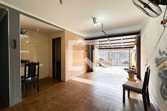 Sala de casa para alugar com 1 quarto, 60m² em Jardim Borborema, São Bernardo do Campo