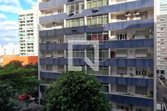 Vista do Quarto  1 de apartamento para alugar com 1 quarto, 44m² em Ponta da Praia, Santos
