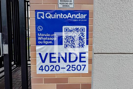 Placa de apartamento à venda com 1 quarto, 30m² em Mooca, São Paulo