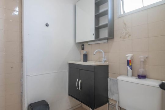 Banheiro Social de apartamento à venda com 2 quartos, 75m² em Campo Belo, São Paulo