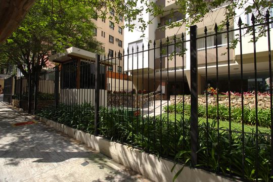 Fachada de apartamento para alugar com 1 quarto, 55m² em Itaim Bibi, São Paulo