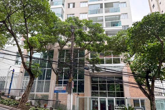Fachada de kitnet/studio para alugar com 1 quarto, 42m² em Paraíso, São Paulo
