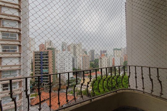 Varanda da Suíte 2 de apartamento à venda com 4 quartos, 248m² em Jardim Vila Mariana, São Paulo