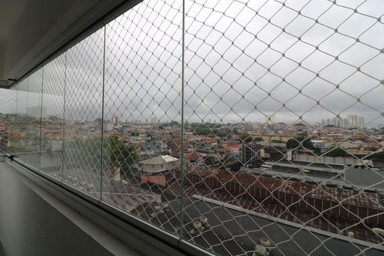 Varanda da Sala de apartamento para alugar com 2 quartos, 57m² em Vila Prudente, São Paulo